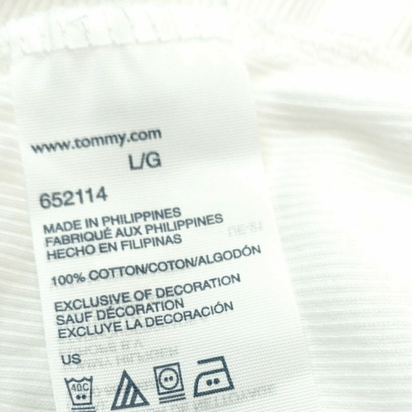 NWT Tommy Hilfiger 100% Cotton 3/4 Sleeve Polo - Picture 8 of 8